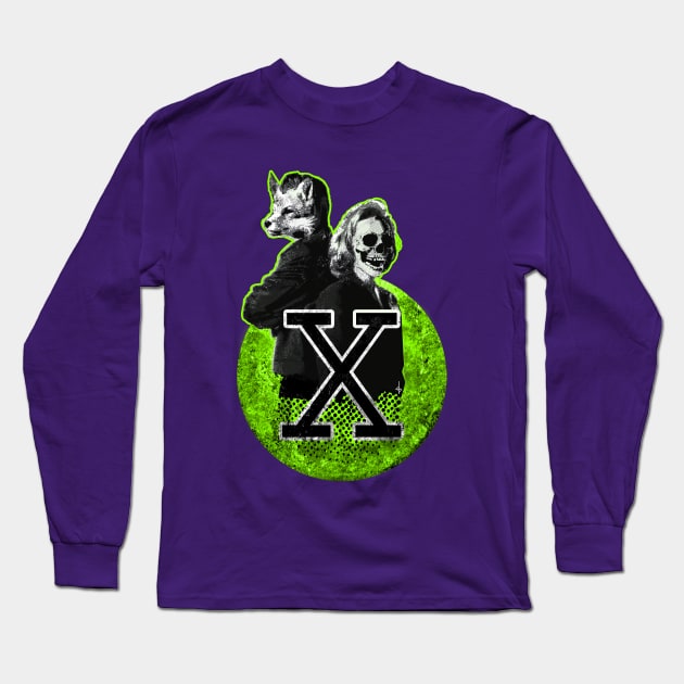 FOXNSKULLY Long Sleeve T-Shirt by Alkaloid Haus